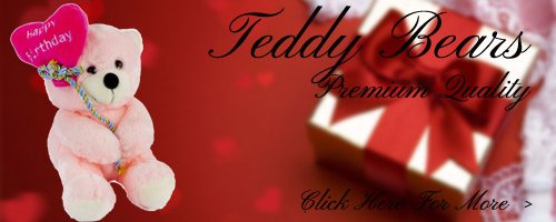 Birthday Teddy Bears to Bangalore