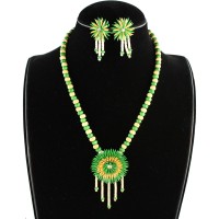 Rice Jewelry in Green